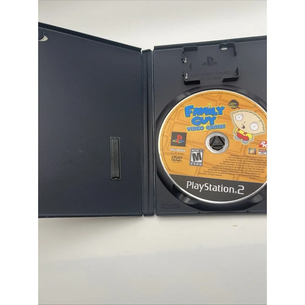 PS2 - Family Guy Video Game! (No Manual) TESTED AND WORKING See Description